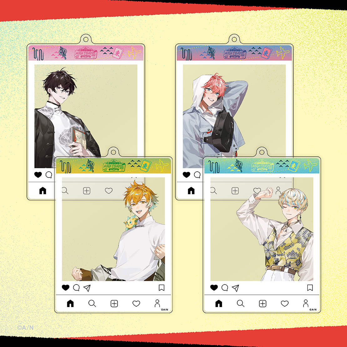NIJISANJI EN announces “Asia Travel 2023” Merch | ANYCOLOR Inc.